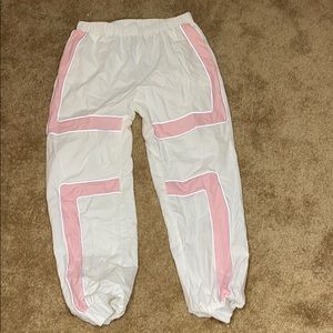 Reflective sweat pants